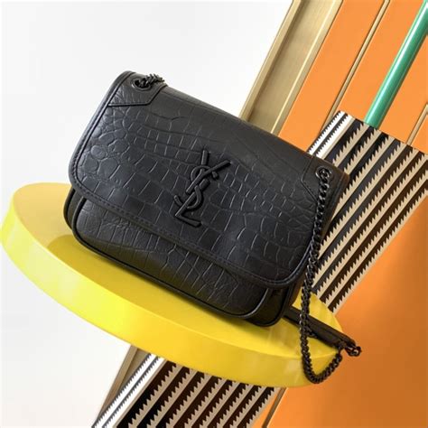 ysl niki baby crocodile|NIKI BABY IN CROCODILE.